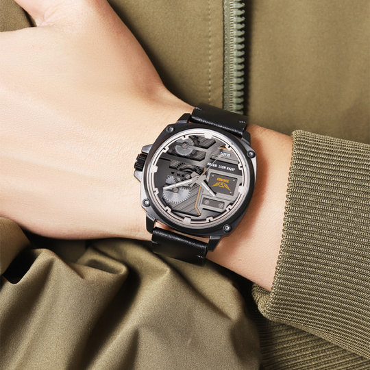 Ralph Watches® - Quartz Leather Men's Watch