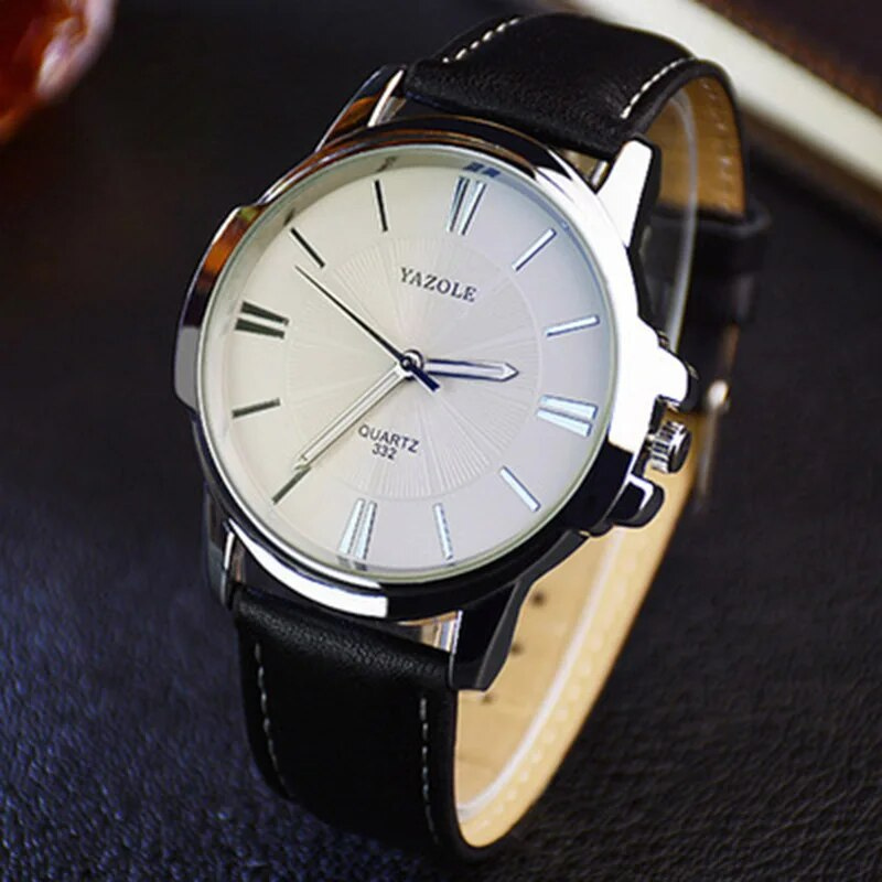 Ralph Watches® - Luxurious Blue Glass Leather Watch