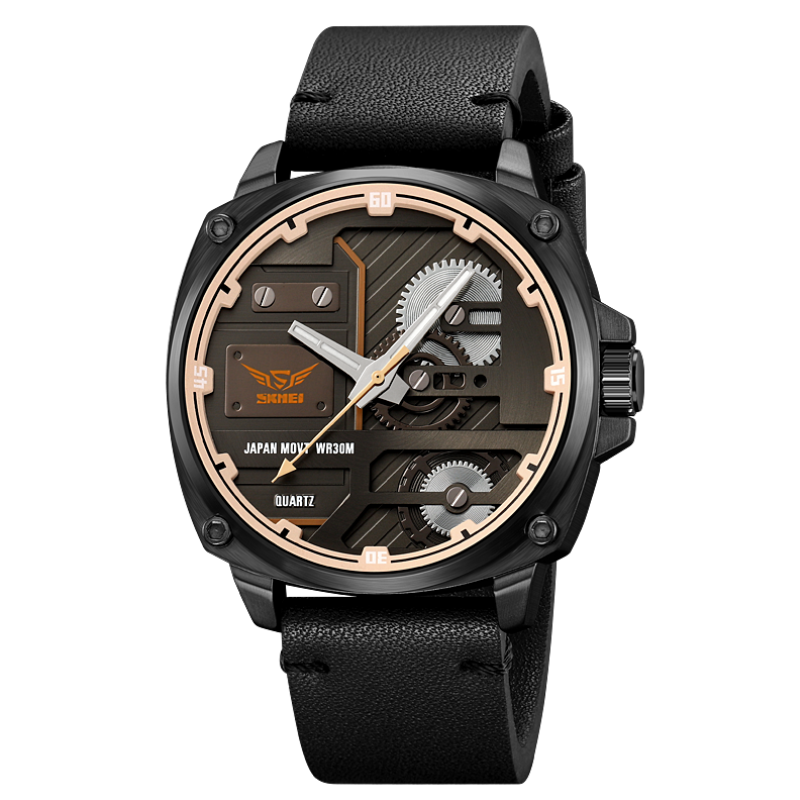 Ralph Watches® - Quartz Leather Men's Watch