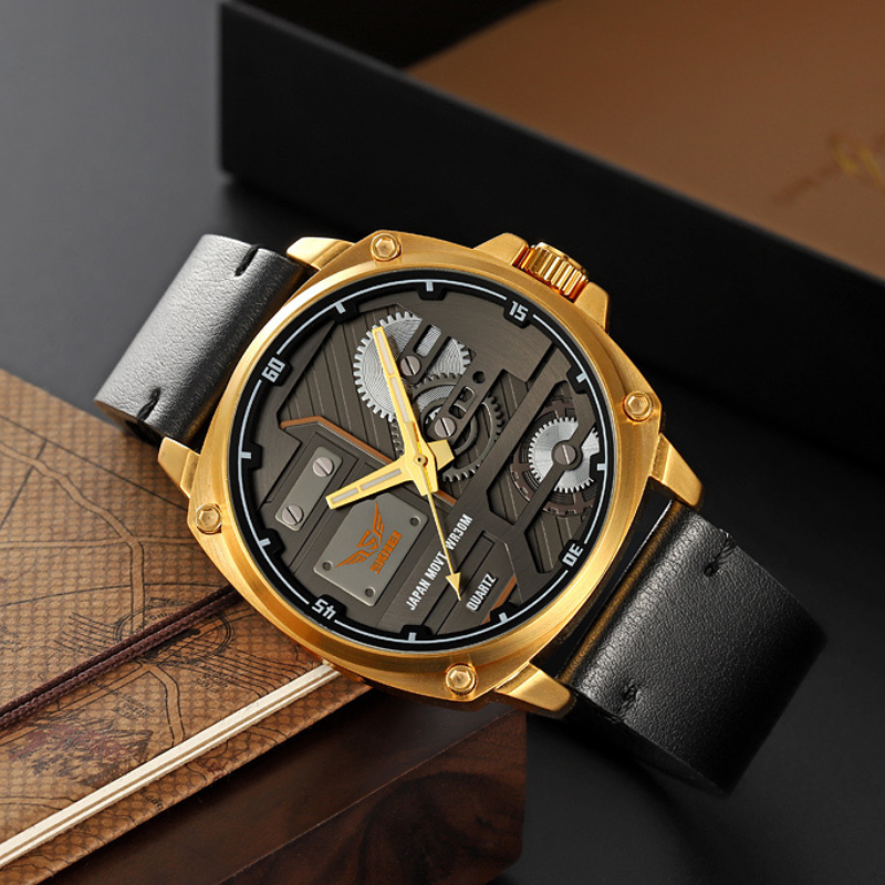 Ralph Watches® - Quartz Leather Men's Watch