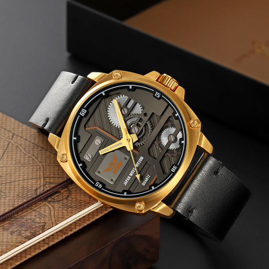 Ralph Watches® - Quartz Leather Men's Watch