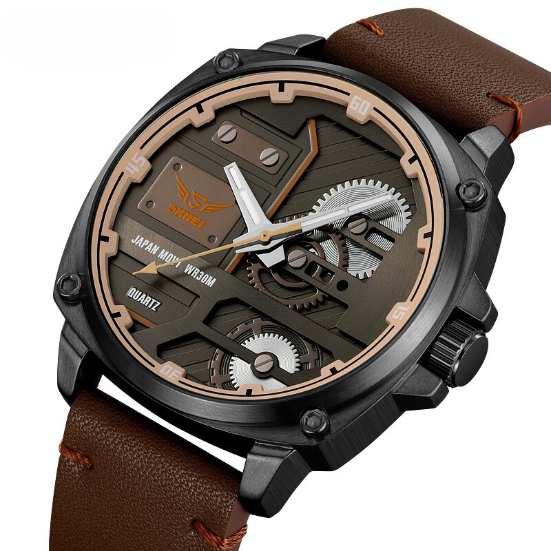 Ralph Watches® - Quartz Leather Men's Watch