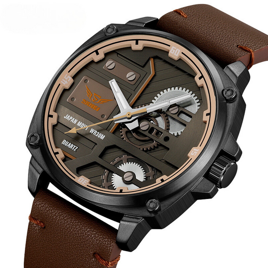 Ralph Watches® - Quartz Leather Men's Watch