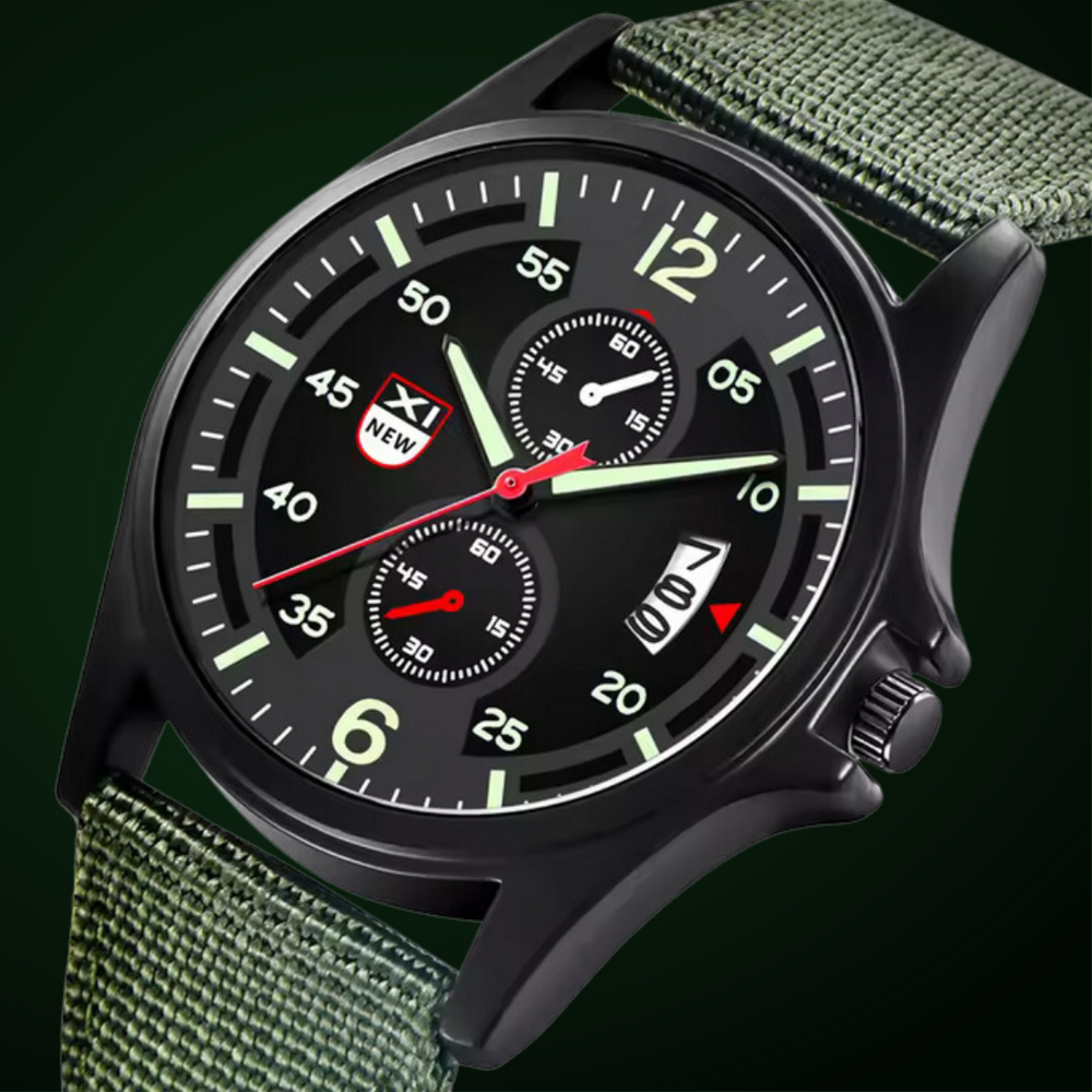 Ralph Watches© - Military Quartz Watch