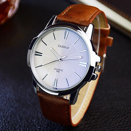 Ralph Watches® - Luxurious Blue Glass Leather Watch