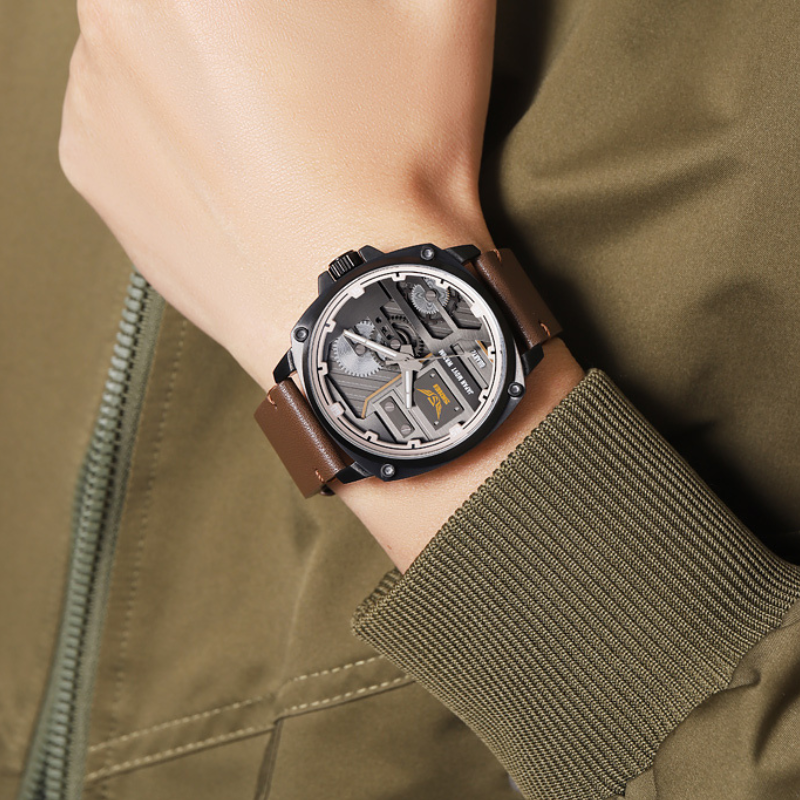 Ralph Watches® - Quartz Leather Men's Watch