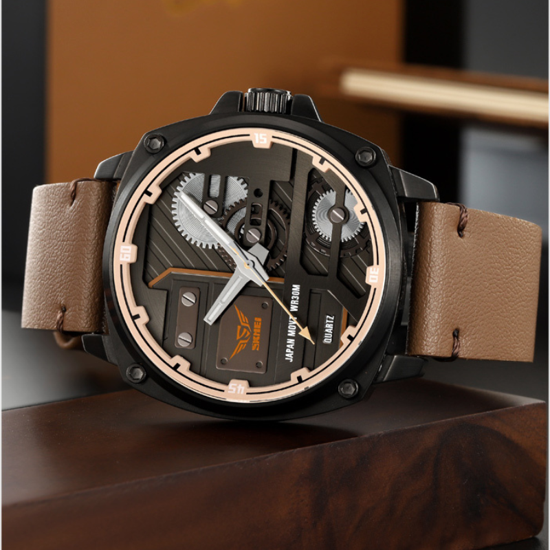 Ralph Watches® - Quartz Leather Men's Watch