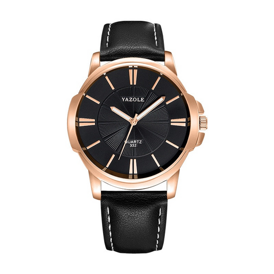 Ralph Watches® - Luxurious Blue Glass Leather Watch