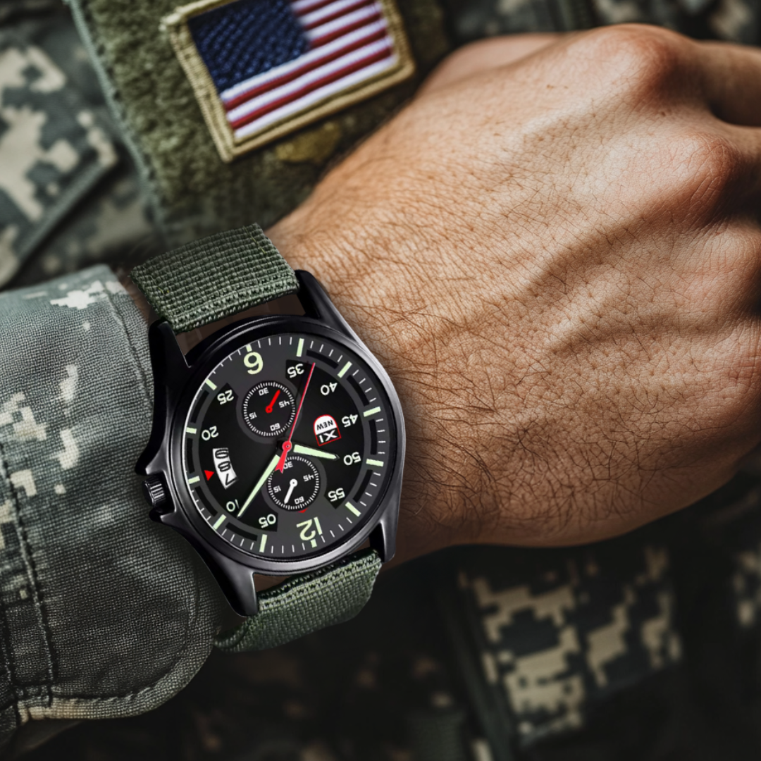 Ralph Watches© - Military Quartz Watch