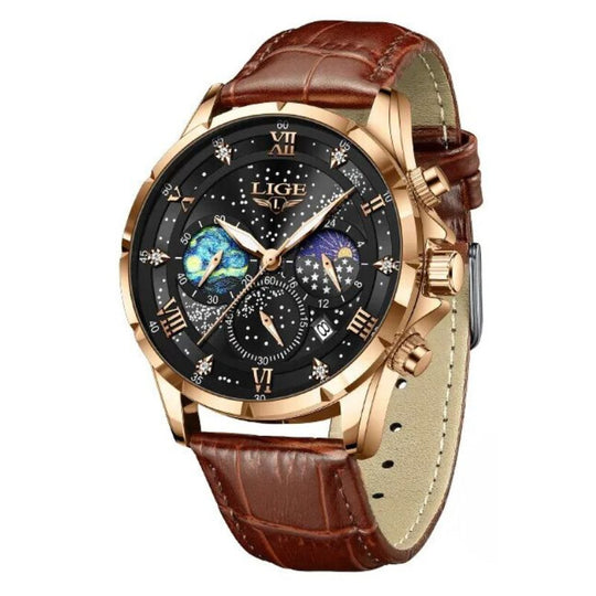 Liam - Elegant Moon Phase Watch