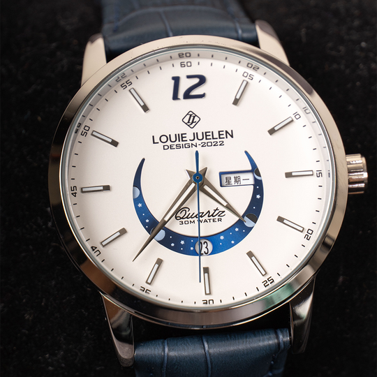 Ralph Watches® - Elegant Luminous Moon Phase Watch
