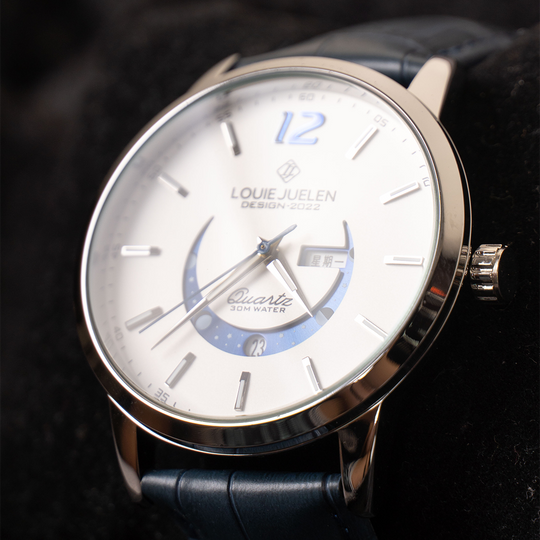 Ralph Watches® - Elegant Luminous Moon Phase Watch