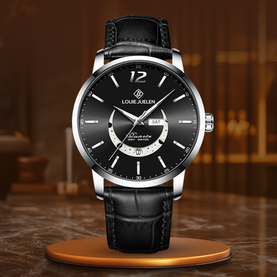 Ralph Watches® - Elegant Luminous Moon Phase Watch