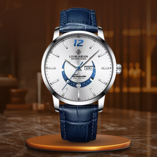 Ralph Watches® - Elegant Luminous Moon Phase Watch