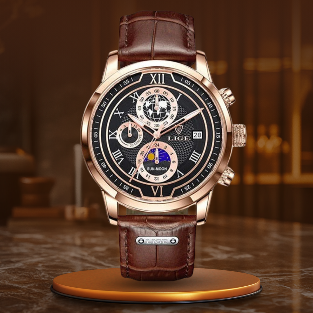 Ralph Watches® - Premium Leather Chronograph Watch