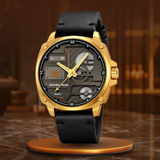 Ralph Watches® - Quartz Leather Men's Watch
