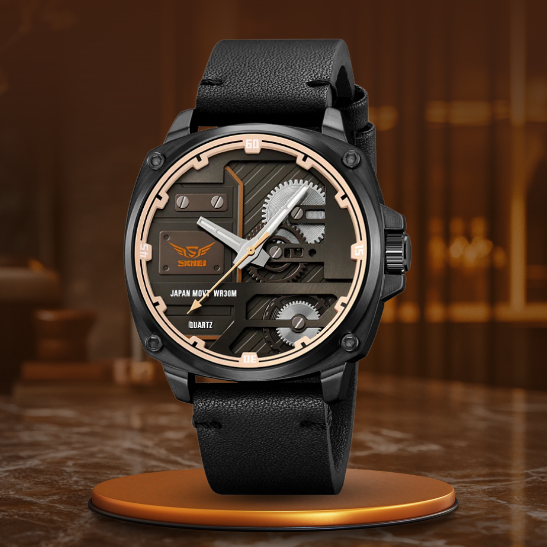 Ralph Watches® - Quartz Leather Men's Watch