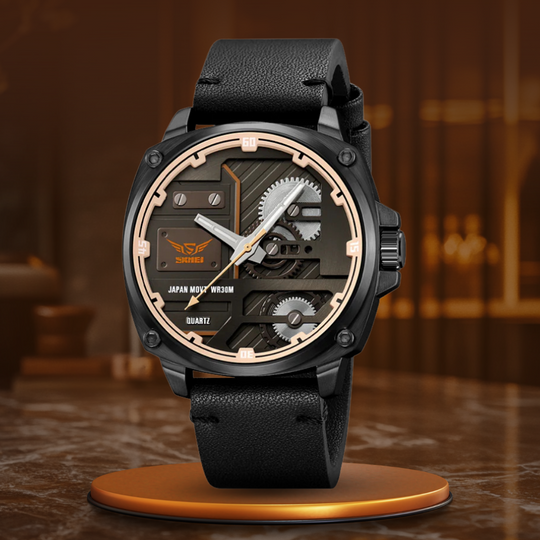 Ralph Watches® - Quartz Leather Men's Watch