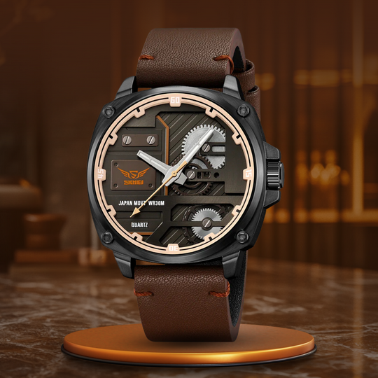 Ralph Watches® - Quartz Leather Men's Watch