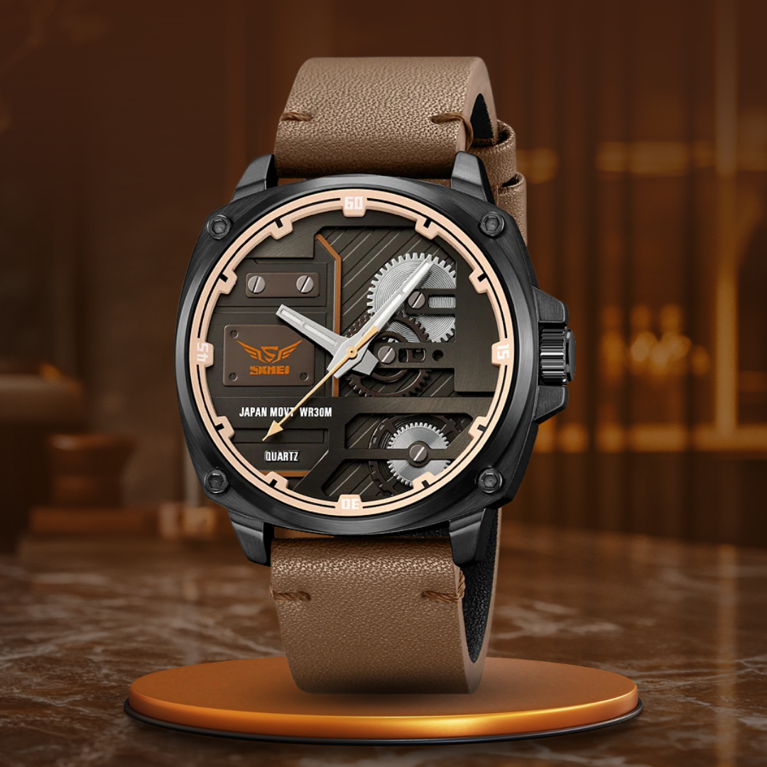 Ralph Watches® - Quartz Leather Men's Watch