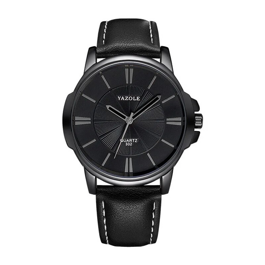 Ralph Watches® - Luxurious Blue Glass Leather Watch