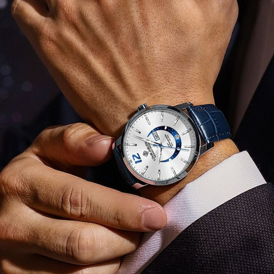 Ralph Watches® - Elegant Luminous Moon Phase Watch