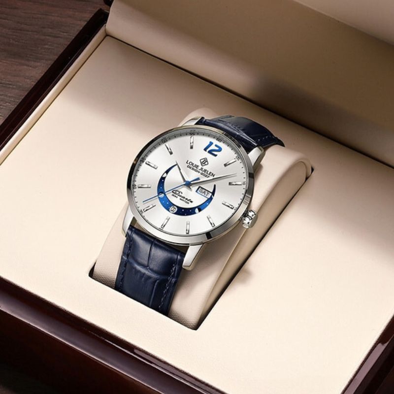 Ralph Watches® - Elegant Luminous Moon Phase Watch