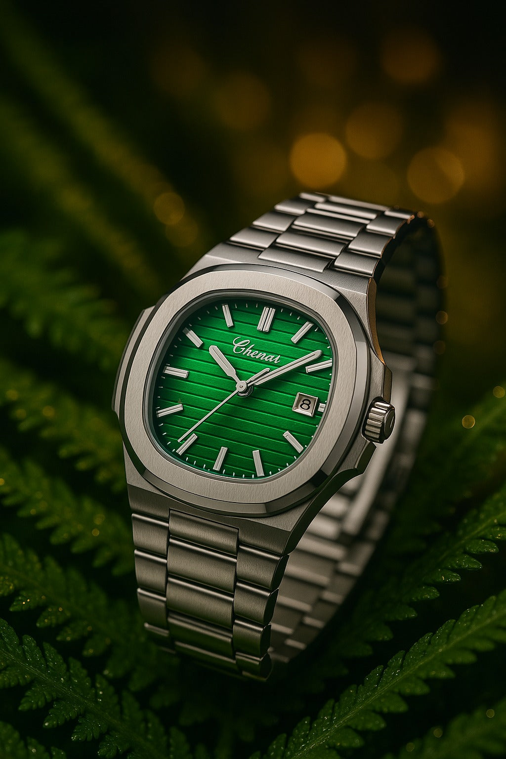 Ralph Watches© - Emerald Steel