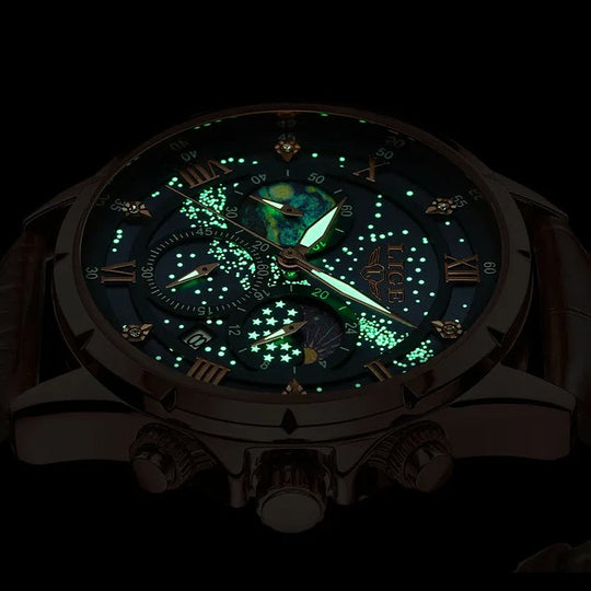 William - Elegant Moon Phase Watch
